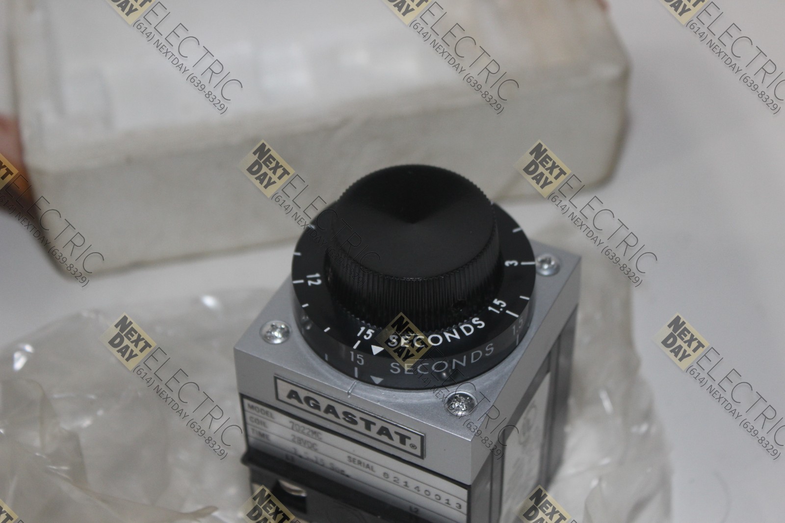 Agastat, 7022MC, Timer Timing Relay 1.5-15 Seconds 15s Time Delay 1423162-5 TE