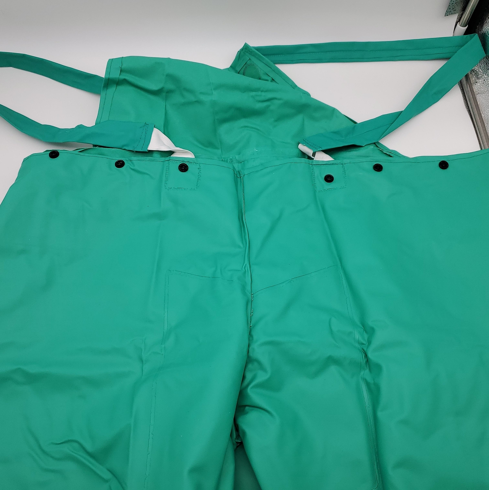 Ironwear 9031 Rainsuit XXXL / 3XL Flame Resistant PVC Nylon Coverall & Jacket