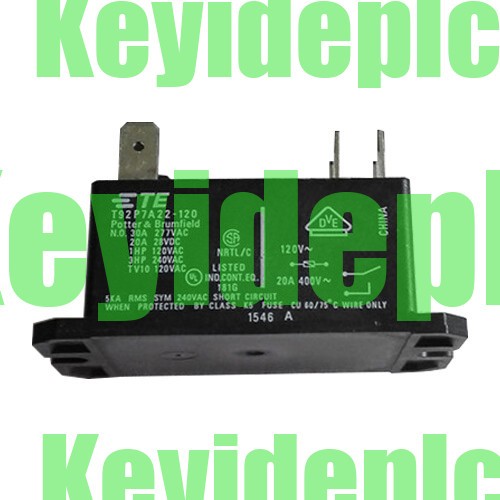 1Pce Power Relay 6Pins DPST-NO T92P7A22-120 120VAC 30A #ke