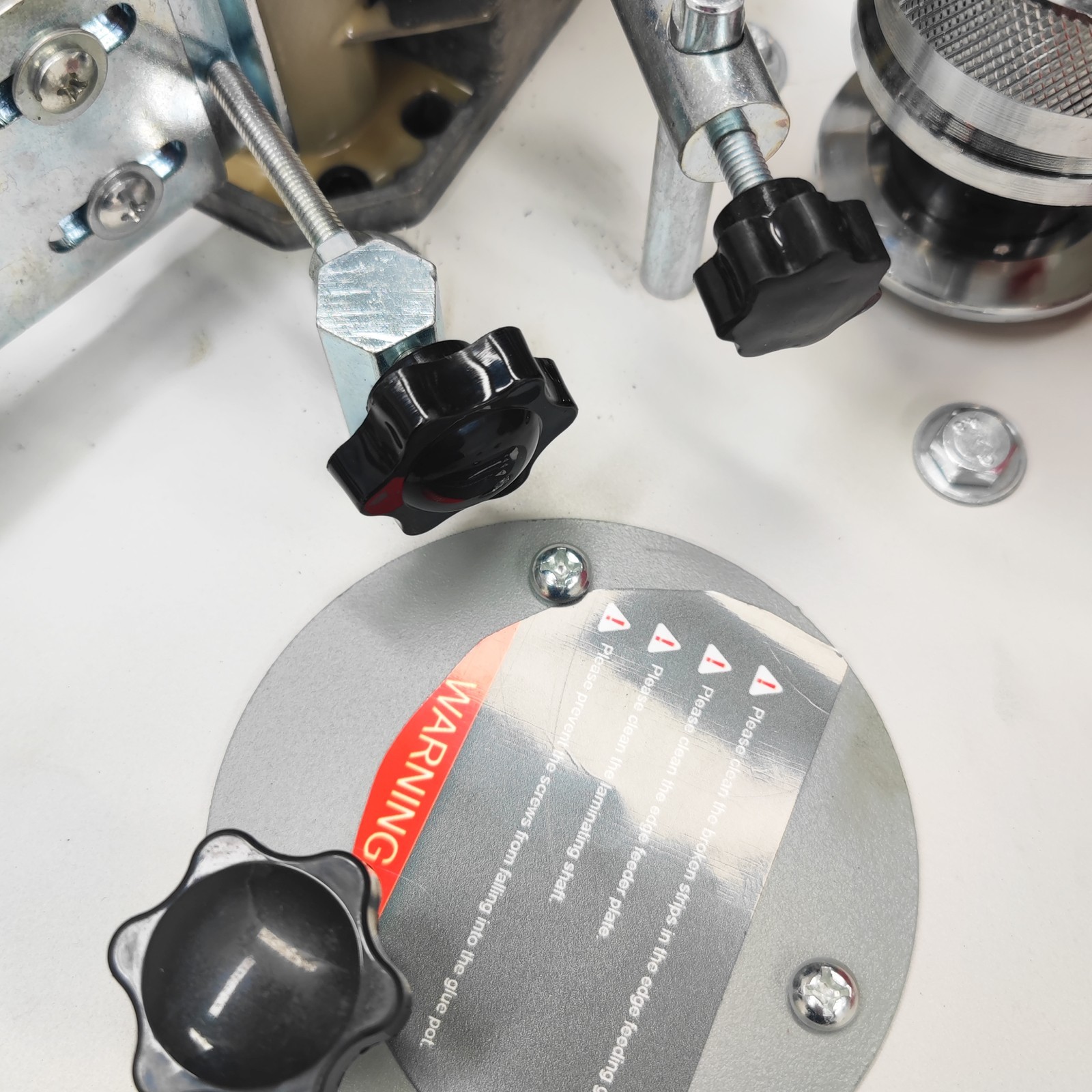 Heavy-duty Edge Banding Machine for Curved&Straight Line W/Control Panel 110V