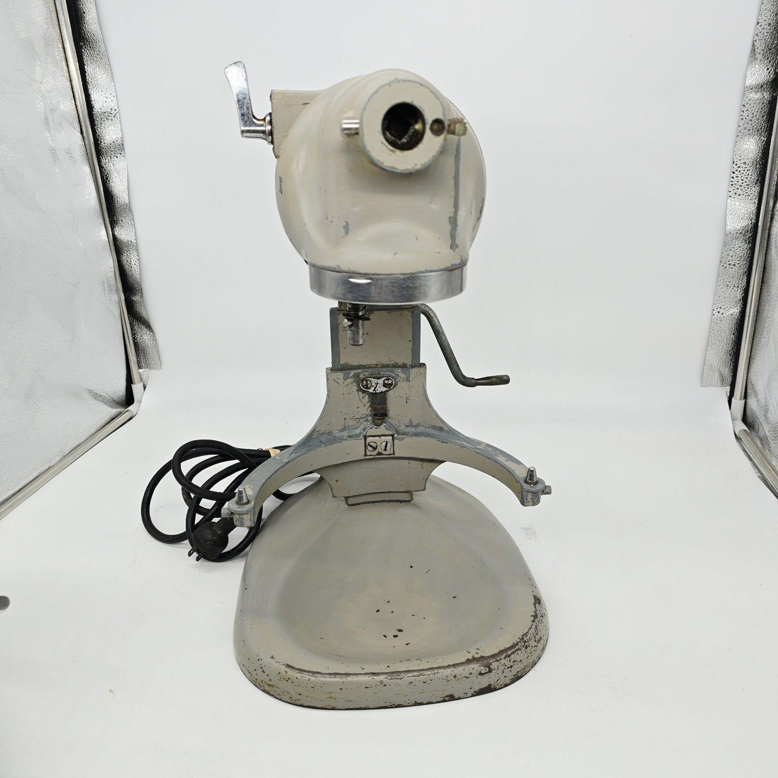Hobart N50 Commercial Mixer 5 Quart Model N-50 Gray 3-Speed W/ Bowl Attachments