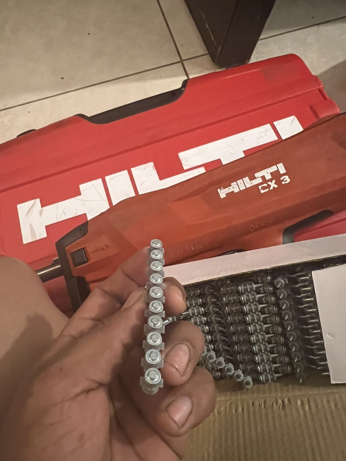 1000x Concrete Nails for Hilti Bx3 (19mm) -Pins For Hilti Bx3 Nailgun