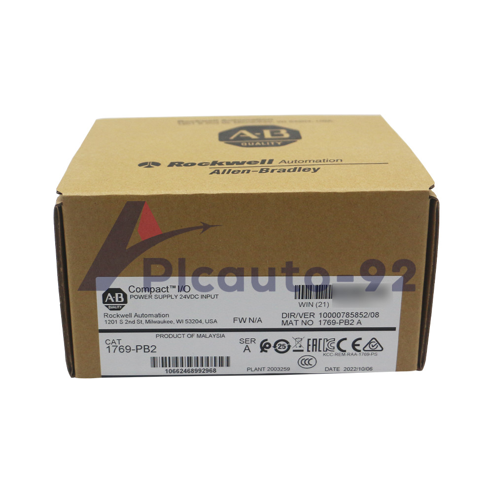 New Sealed 1769-PB2 Allen Bradley CompactLogix Power Supplies 24 VDC Input