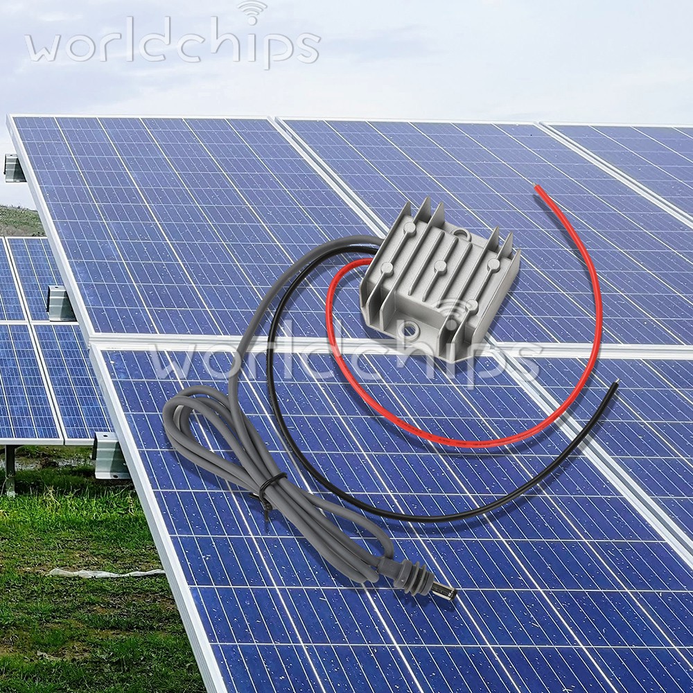 DC 12V24V to DC 30V 3.5A Power Cord Converter Boost Conversion Module Waterproof