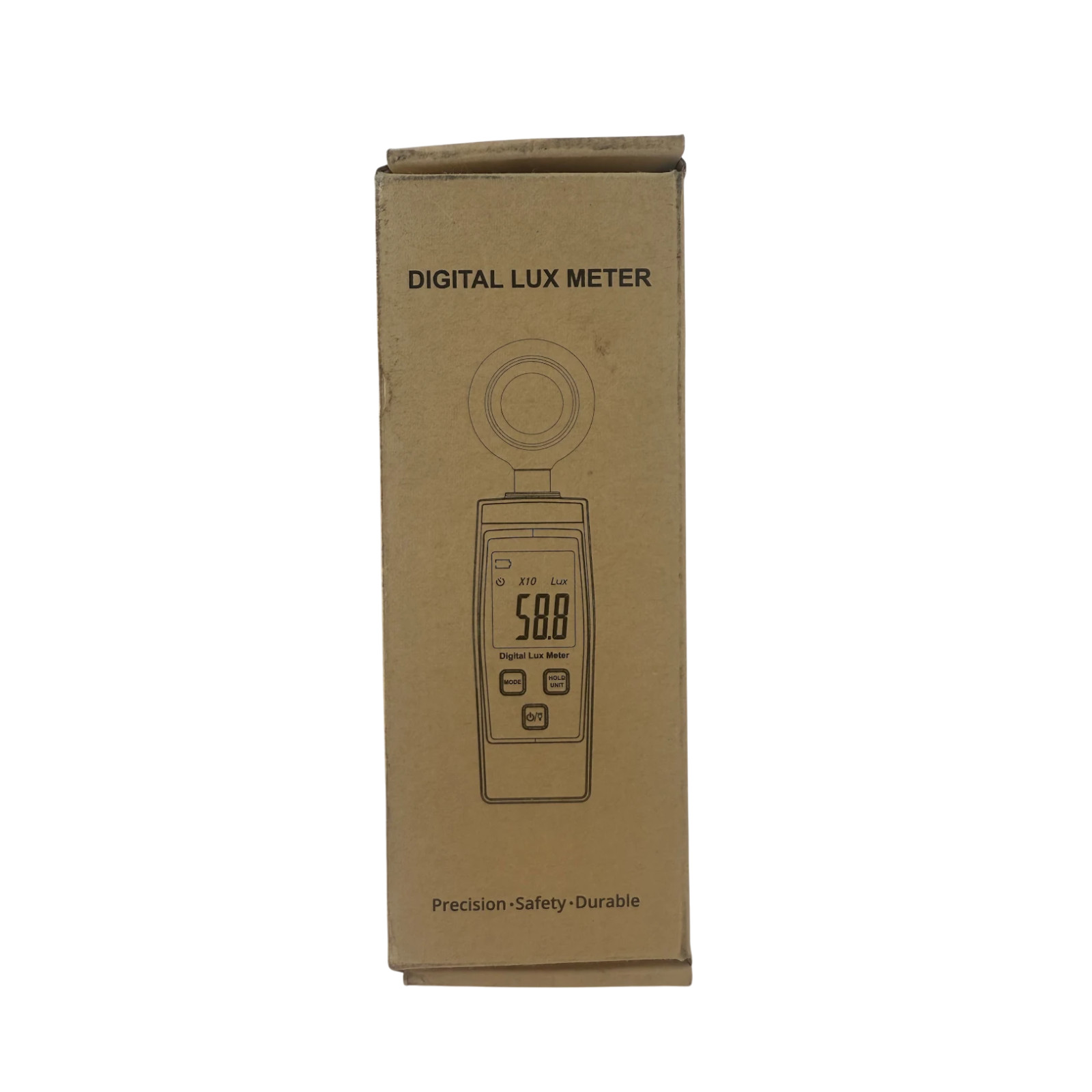 Digital Lux Light Meter Professional Illuminance Sensor Tester with LCD Display