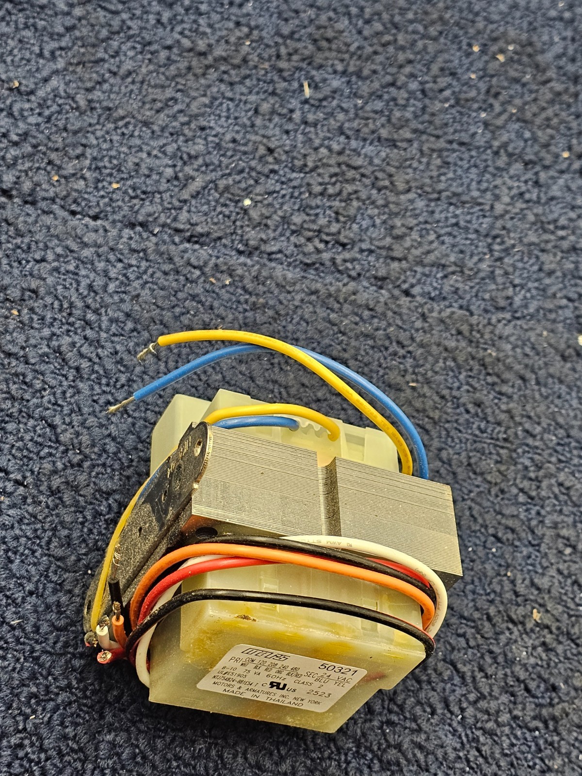 Mars 50321: 75VA Control Transformer NEMA Class II Construction – Foot Mount