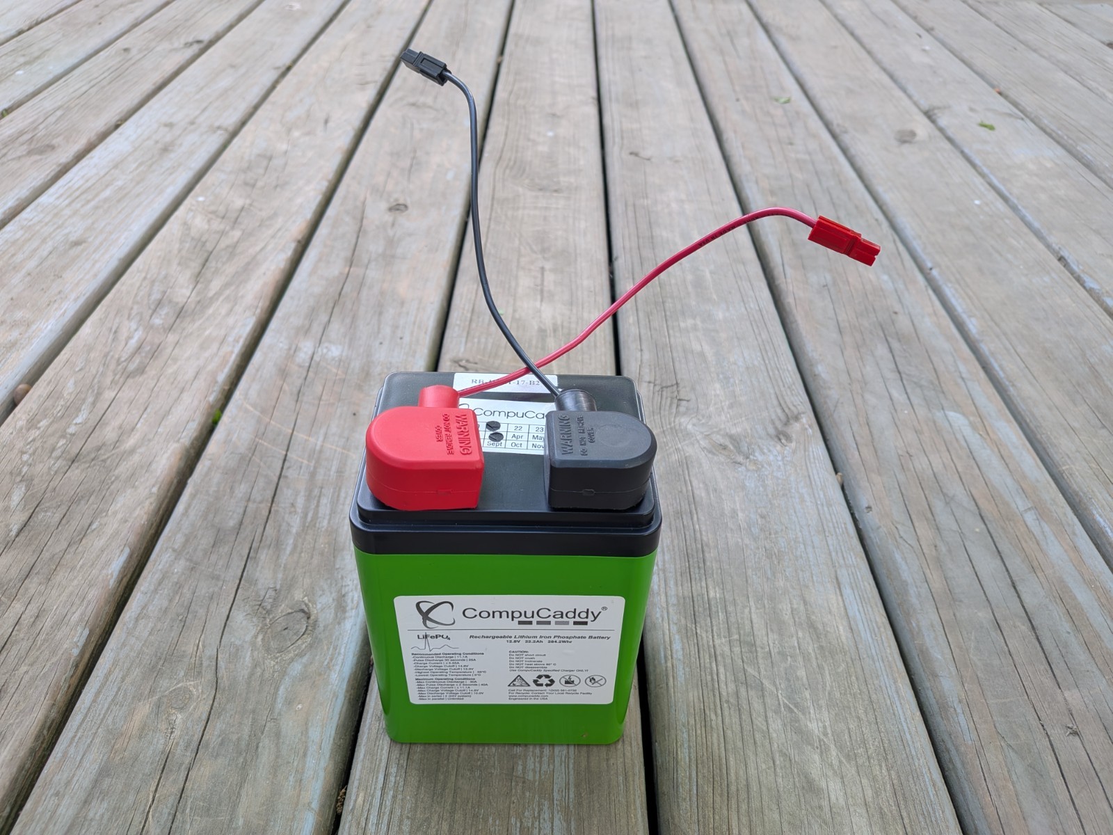 CompuCaddy LiFePO4 12v Battery