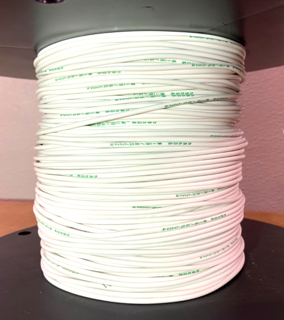 100’ Ft. 18 AWG Gauge Copper Nickel Wire, High Temp PTFE Aircraft Marine M22759