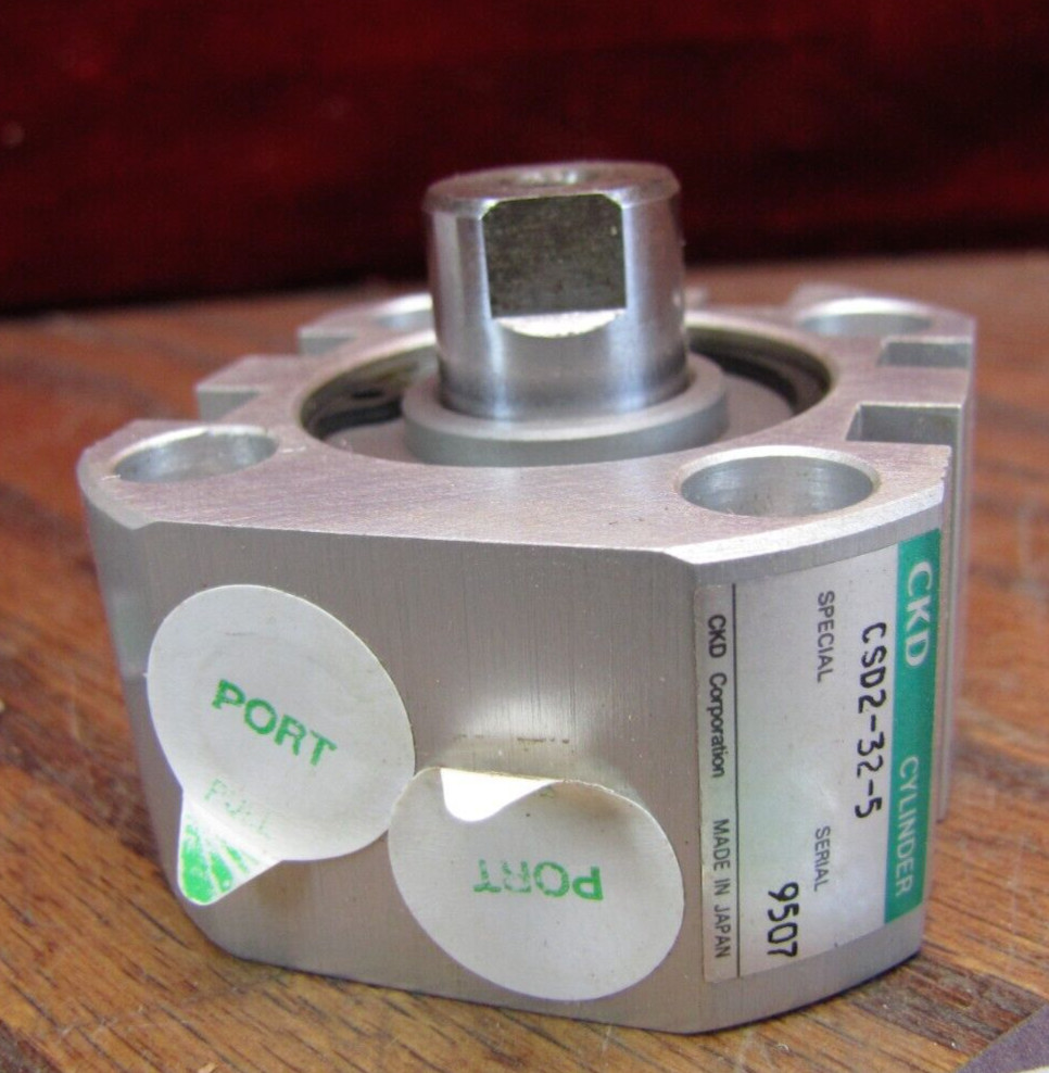 CKD Pneumatic Cylinder 5mm stroke CSD2-32-5
