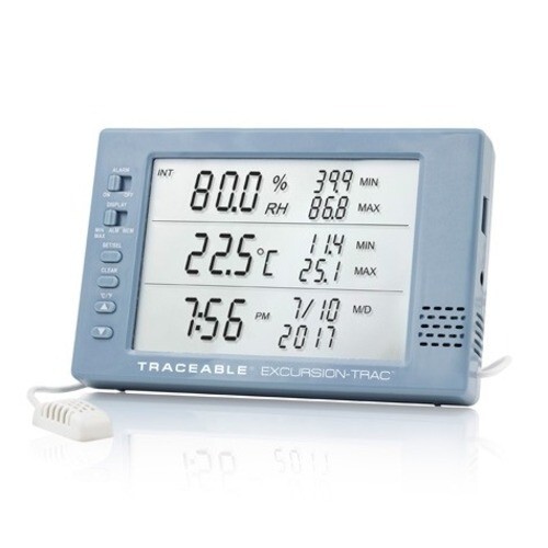 VWR Traceable 6452 Excursion-Trac Datalogging Hygrometer w/ External Sensor