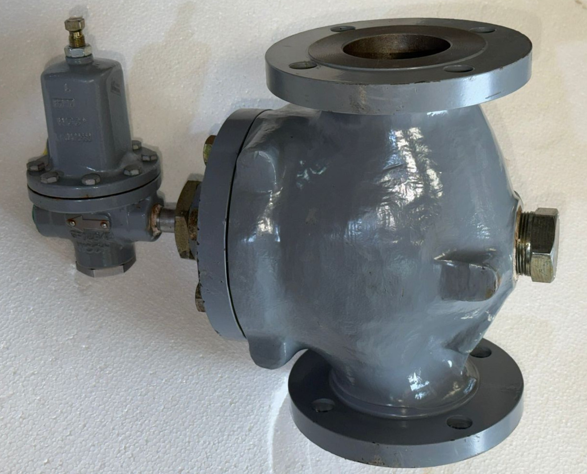 FISHER 63EG 3″ CL150 BACKPRESSURE / RELIEF REGULATOR MR98H PILOT FKM SEAT