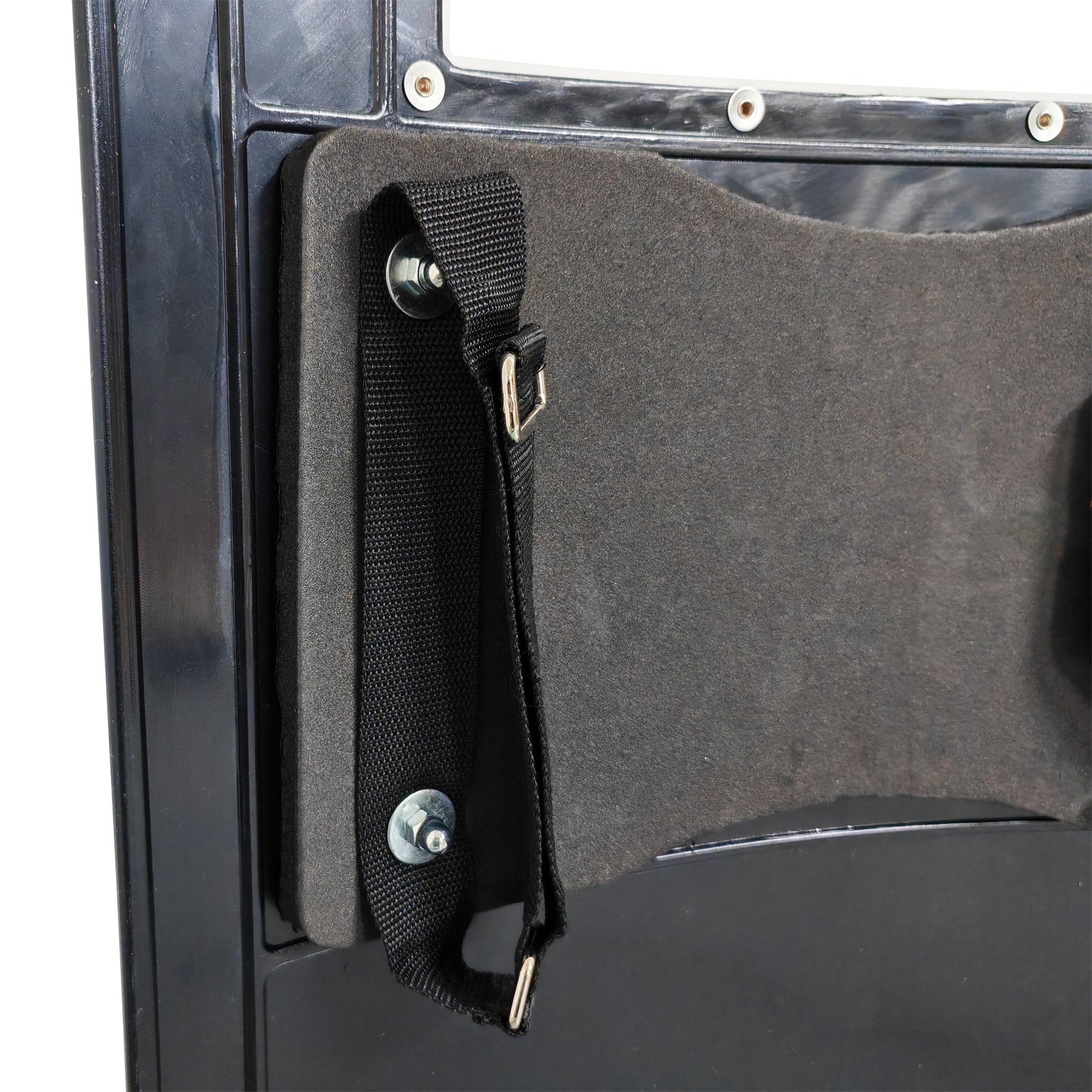 Black Four-Hole PC Riot Shield Security Protection High-quality PC Materials