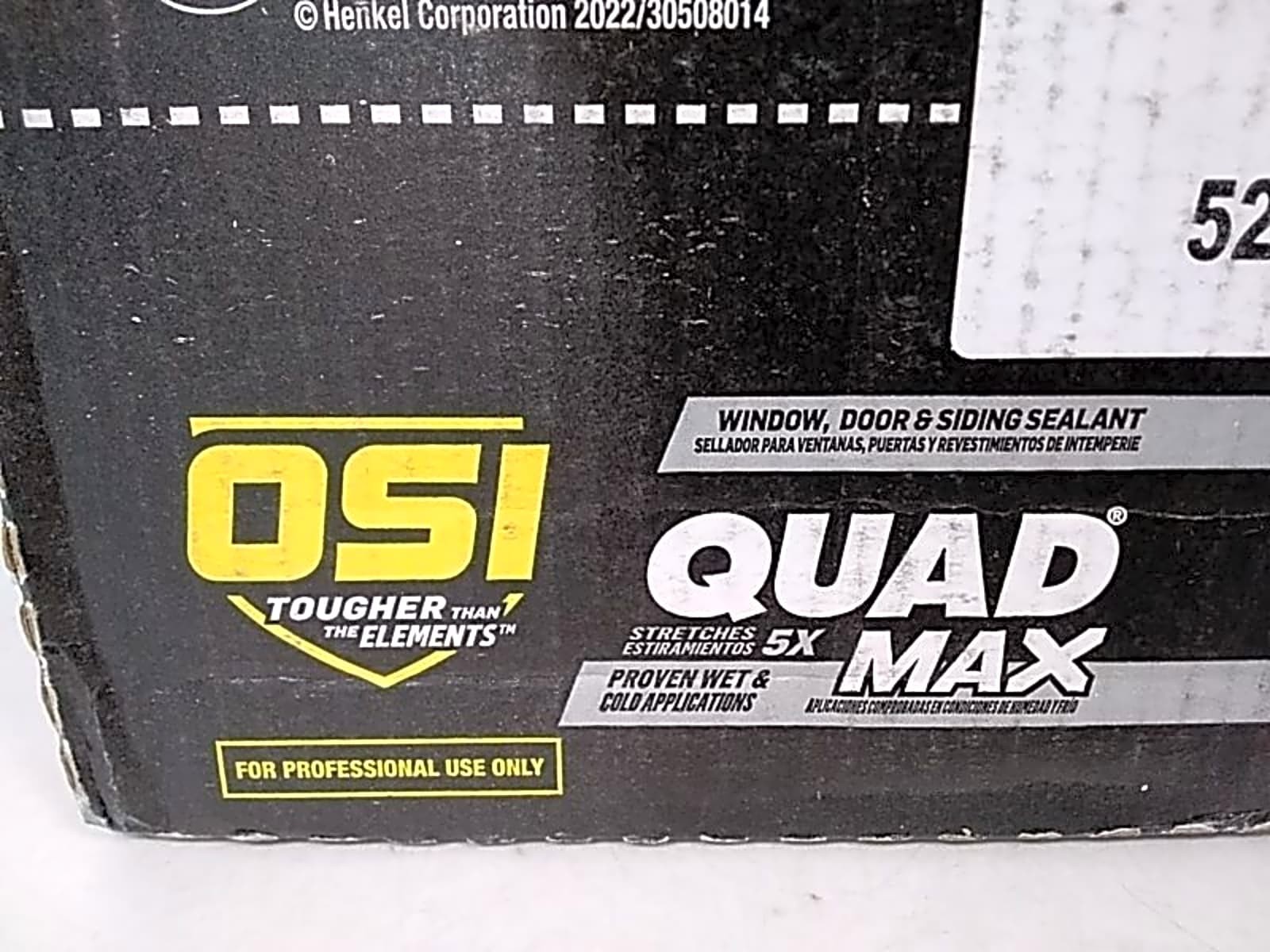 OSI QUAD MAX Window, Door & Siding Sealant, 9.5 fl oz Cartridges, 12-Pack