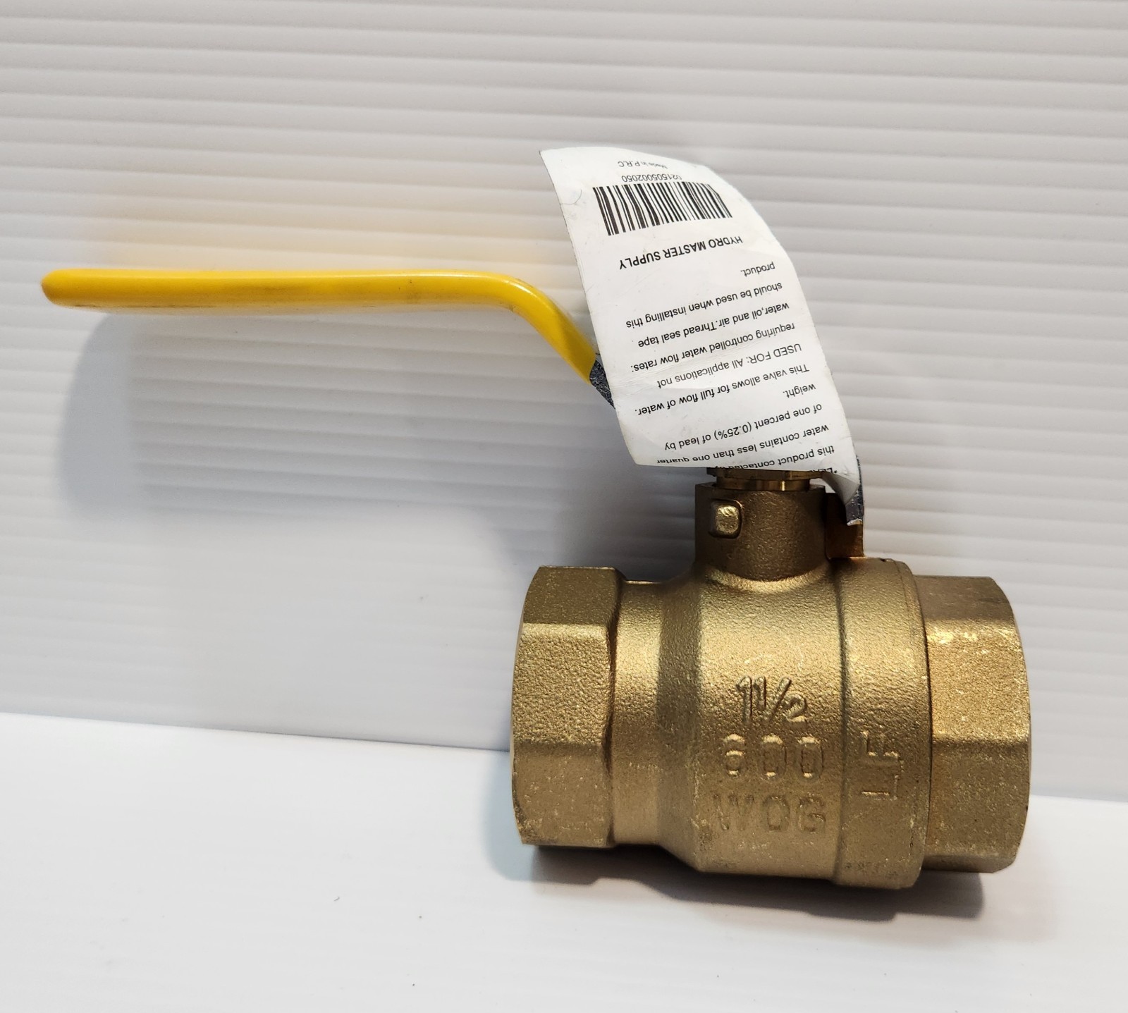 » ON SALE DAY » 1-1/2″ IPS BALL VALVE ( 600 WOG ) ONLY SALE BOX OF 7 PCS.