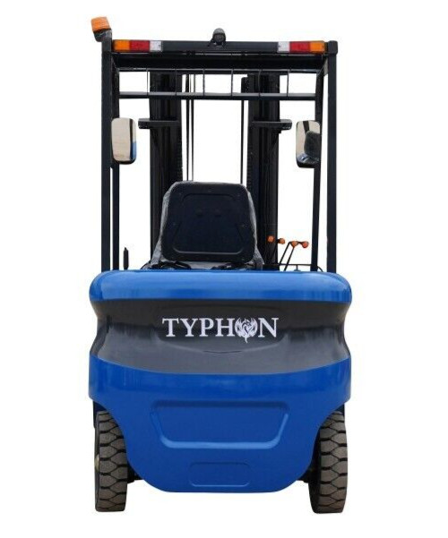 New 3 Ton Rated Capacity TYPHON Electric Forklift Lifter w Side Shift, 3 Stage