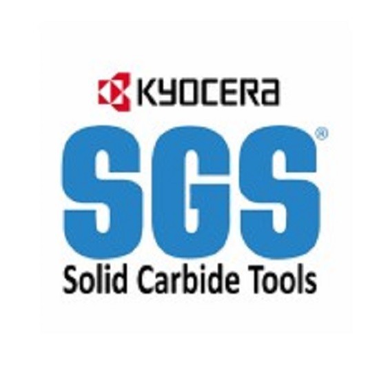 90109 Kyocera SGS 5.00mm Carbide 2 Flute Up Cut Wood Router End Mill .1969″ Dia