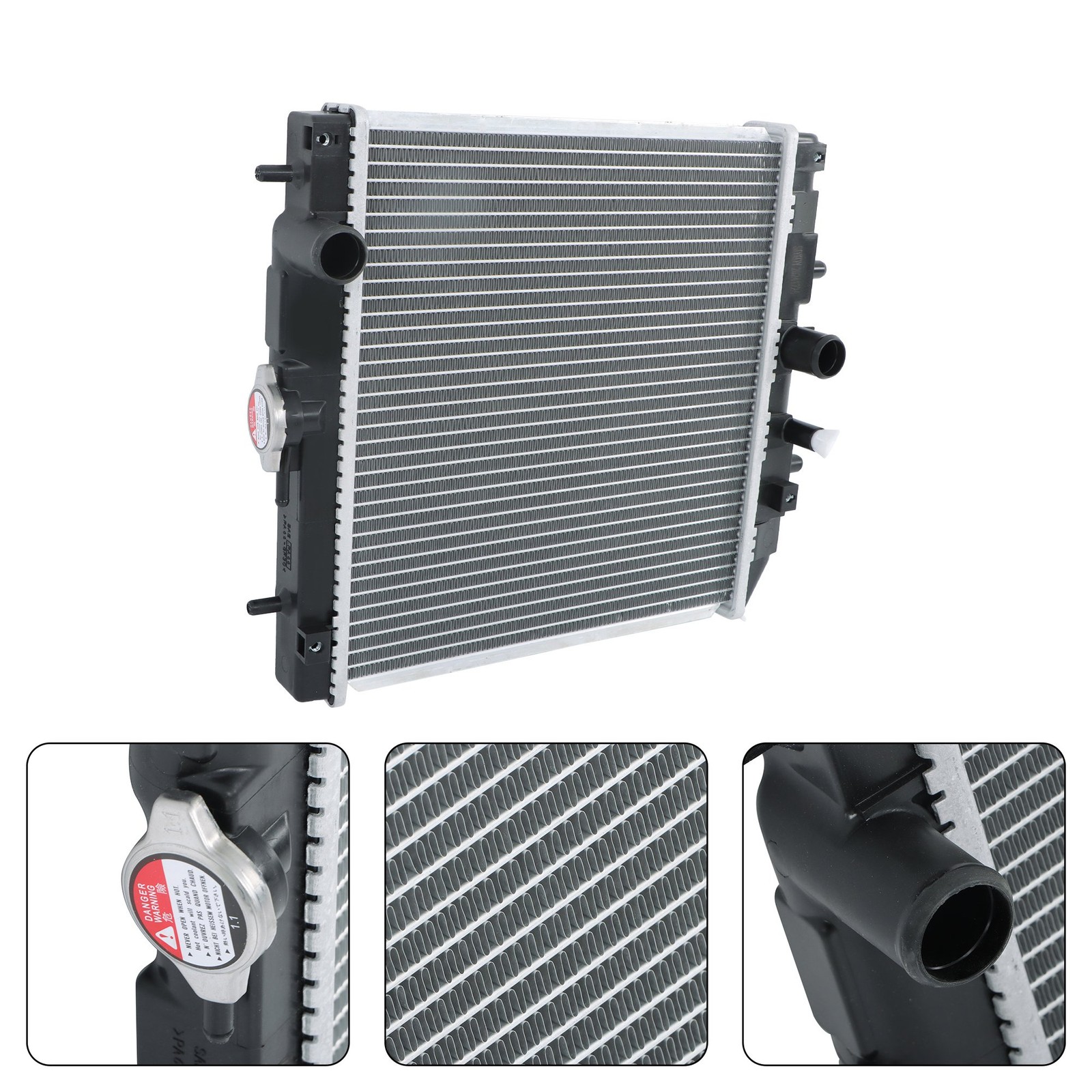 Radiator for Kubota Utility Vehicle RTV900 RTV900R9 RTV900R-SD/R-SDL K7561-85210