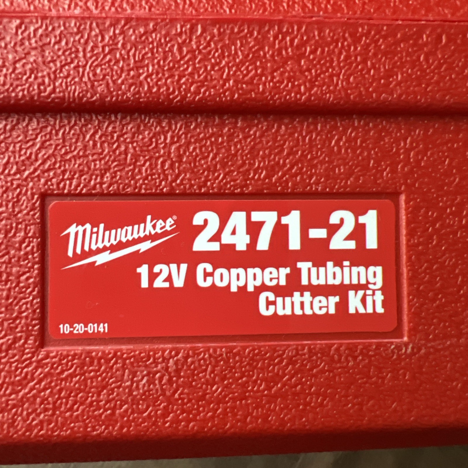 Milwaukee 2471-20 M12 Cordless Copper Tubing Cutter – Battery & Charger & Case