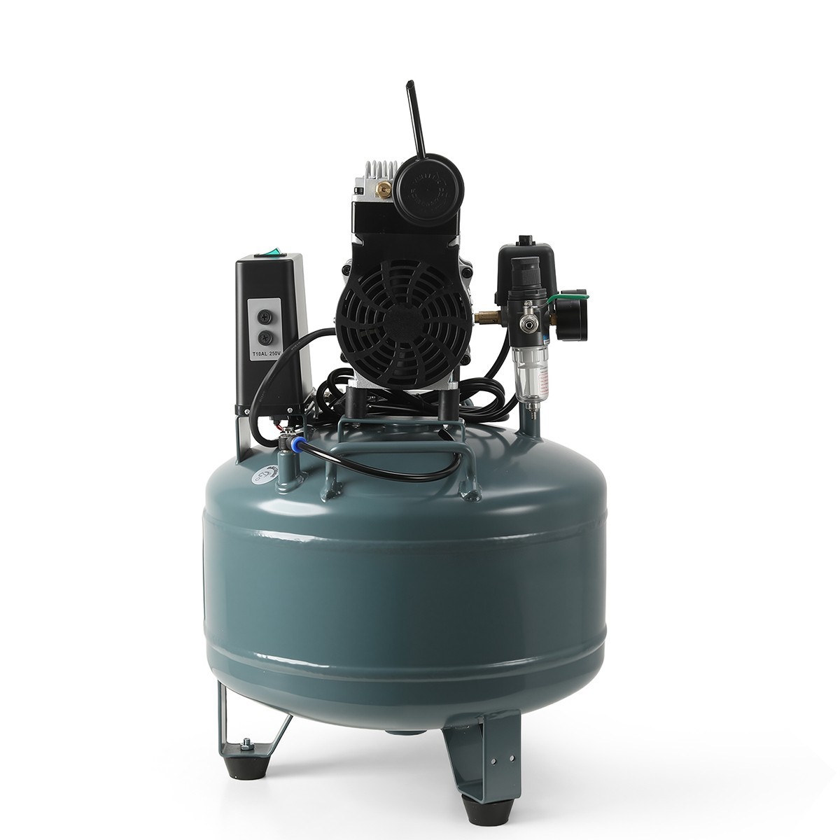 24L/40L Portable Dental Mobile Silent Oil-Free Air Compressor Pump FDA