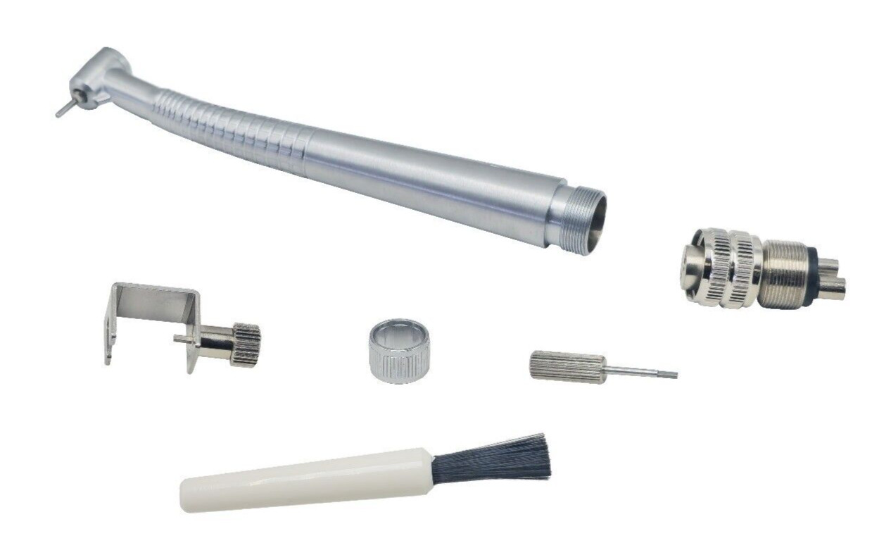 High Speed Handpiece 400,000 RPM 2-Hole w/2 to 4 Hole Adaptor ALPHA AIR -JAPAN