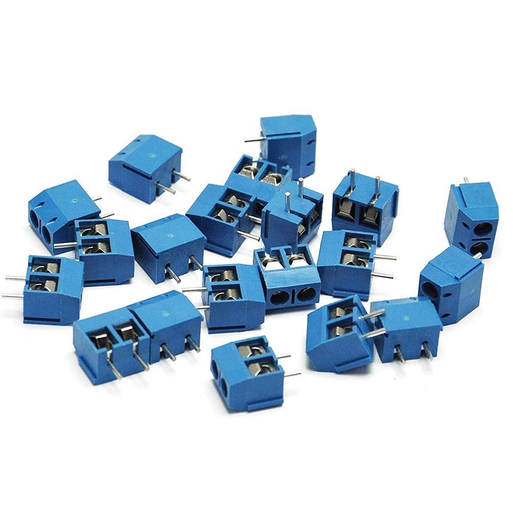 60pcs 5mm Pitch 2 & 3 Pin PCB Mount Terminal Block Connectors for Arduino