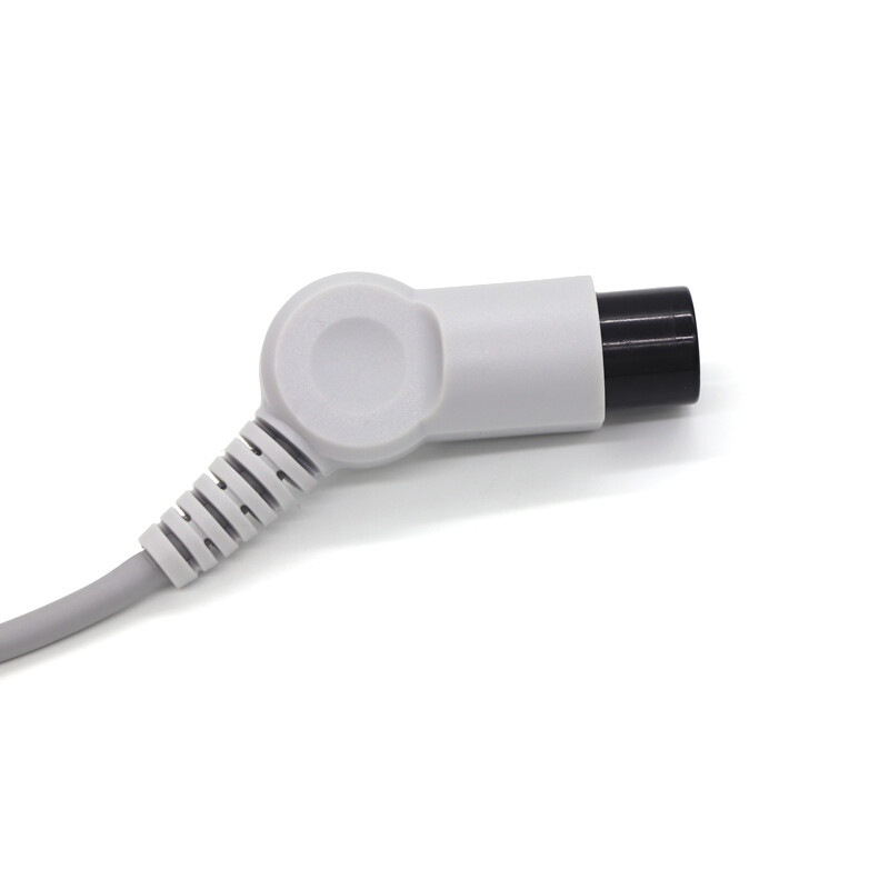 【Hot】5-Lead EKG/ECG Cable Snap WireTPU Welch Allyn fit propaq 100/200/CS 3M 6pin