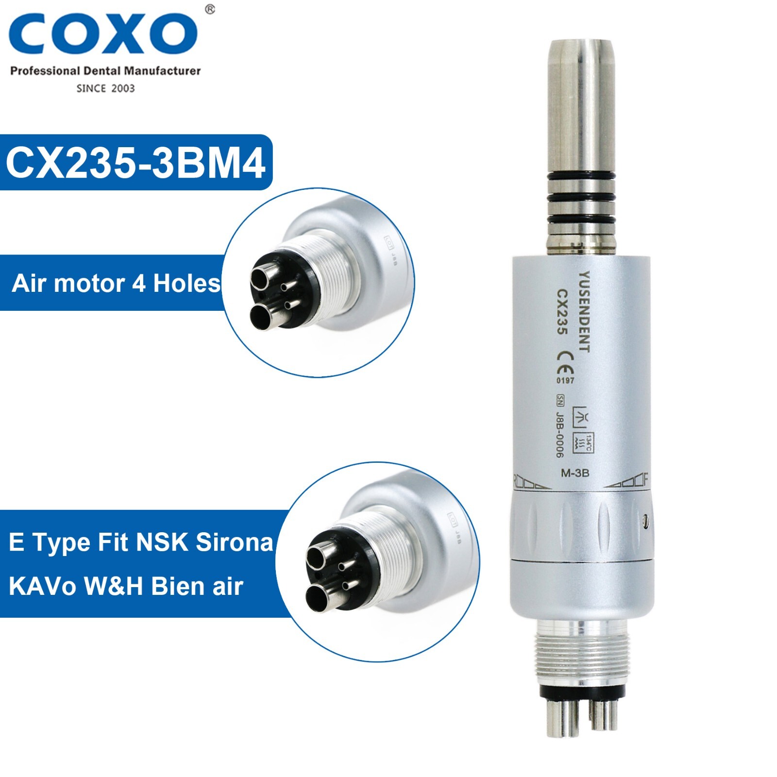 COXO Dental CX235 LED/Fiber/Surgical/Contra Angle Low Speed Handpiece NSK/KaVo