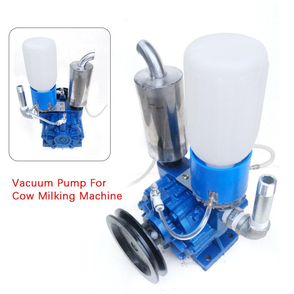 Vacuum Pump Electric Milking Machine 250L/min Sheep Milker Tank Barrel USA.