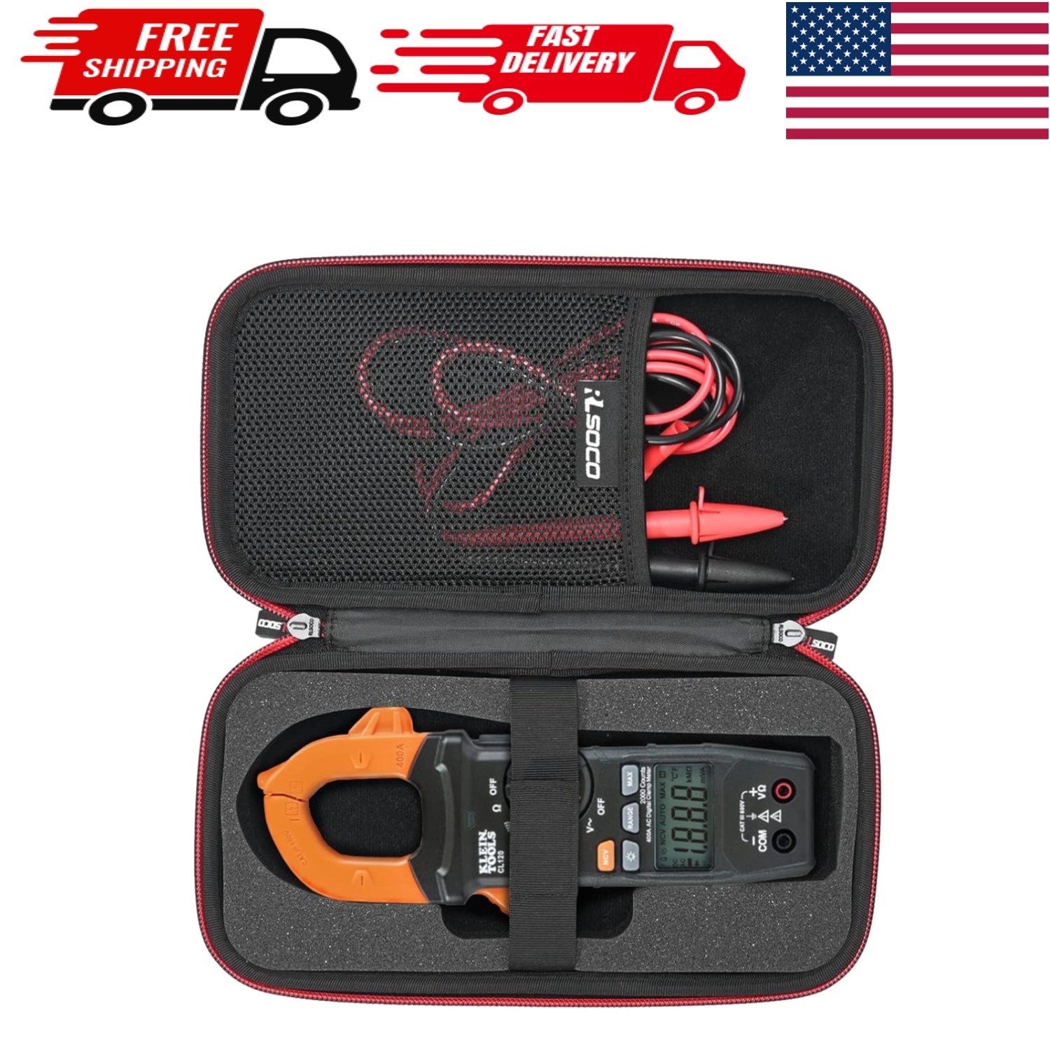 Eco-Friendly Hard Case for Klein Tools CL Series – Water-Resistant Protection