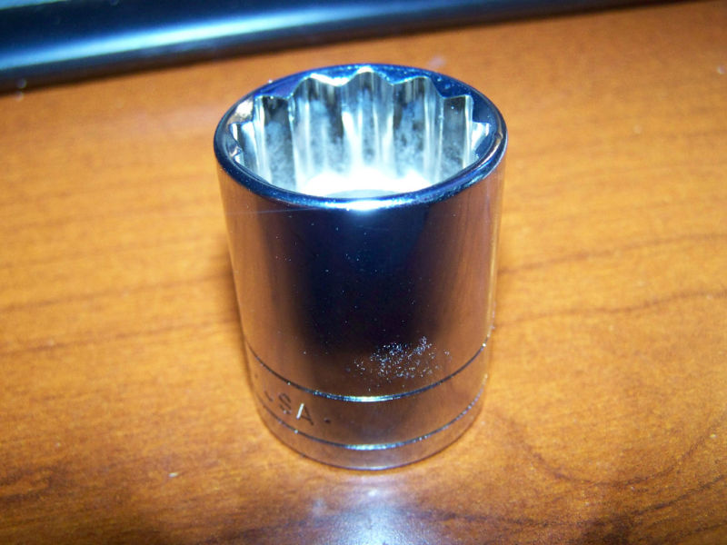 SK S k tool 40132 1 inch socket super krome new 12 pt