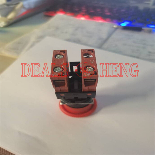 ONE NEW Omron A22E-M-02 A22EM02 Pushbutton Switch Red BUTTON