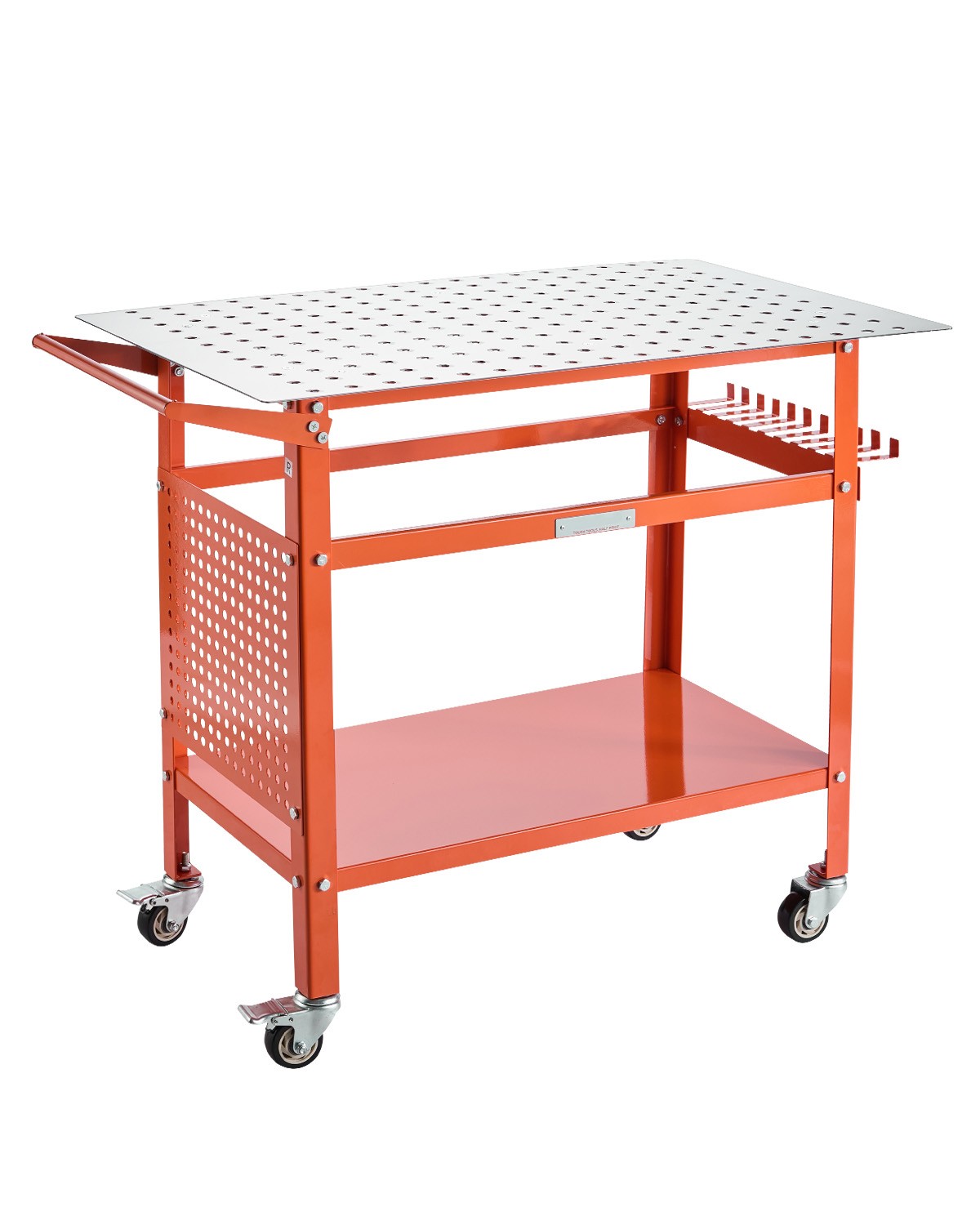 Uimoso 40″x24″ Metal Workbench with 800 lbs Load Capacity for Welding Tasks