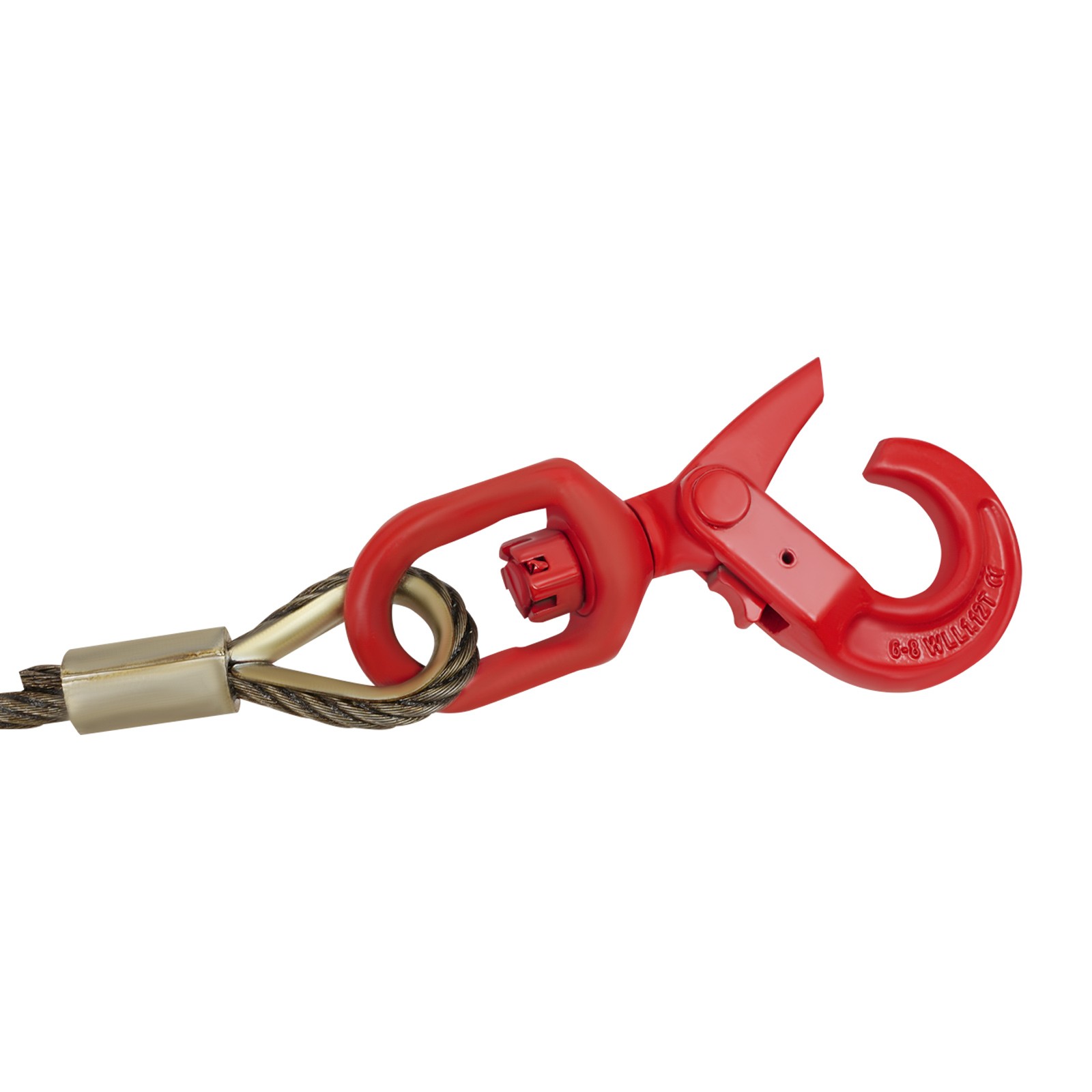 Wire Rope Winch Cable,Carbon Steel 3/8″x150ft Winch Cable with Self Locking Hook