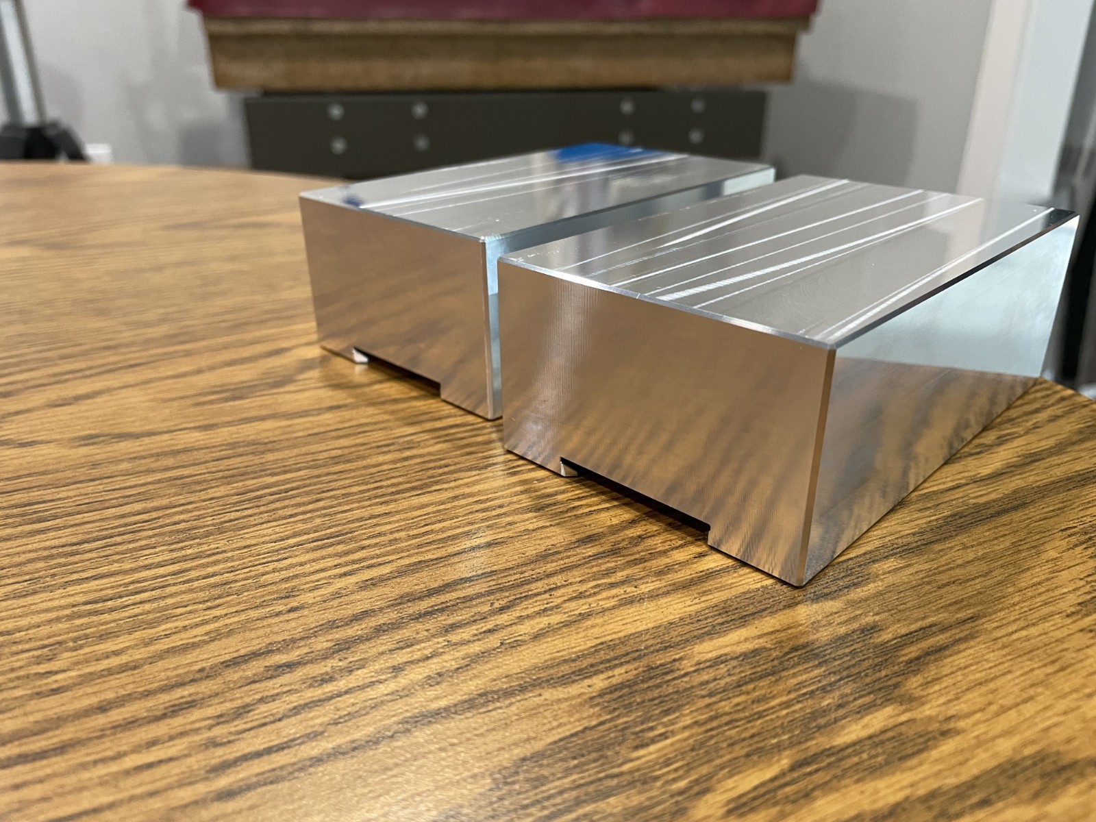 NEW Lang Avanti Vise 125 Aluminum Soft Jaw Blanks 44259-46 CNC Technik 46MM Tall