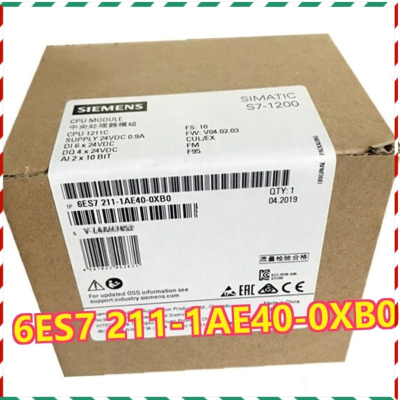6ES7 211-1AE40-0XB0 NEW SIEMENS 6ES7211-1AE40-0XB0 SIMATIC S7-1200 CPU 1211C