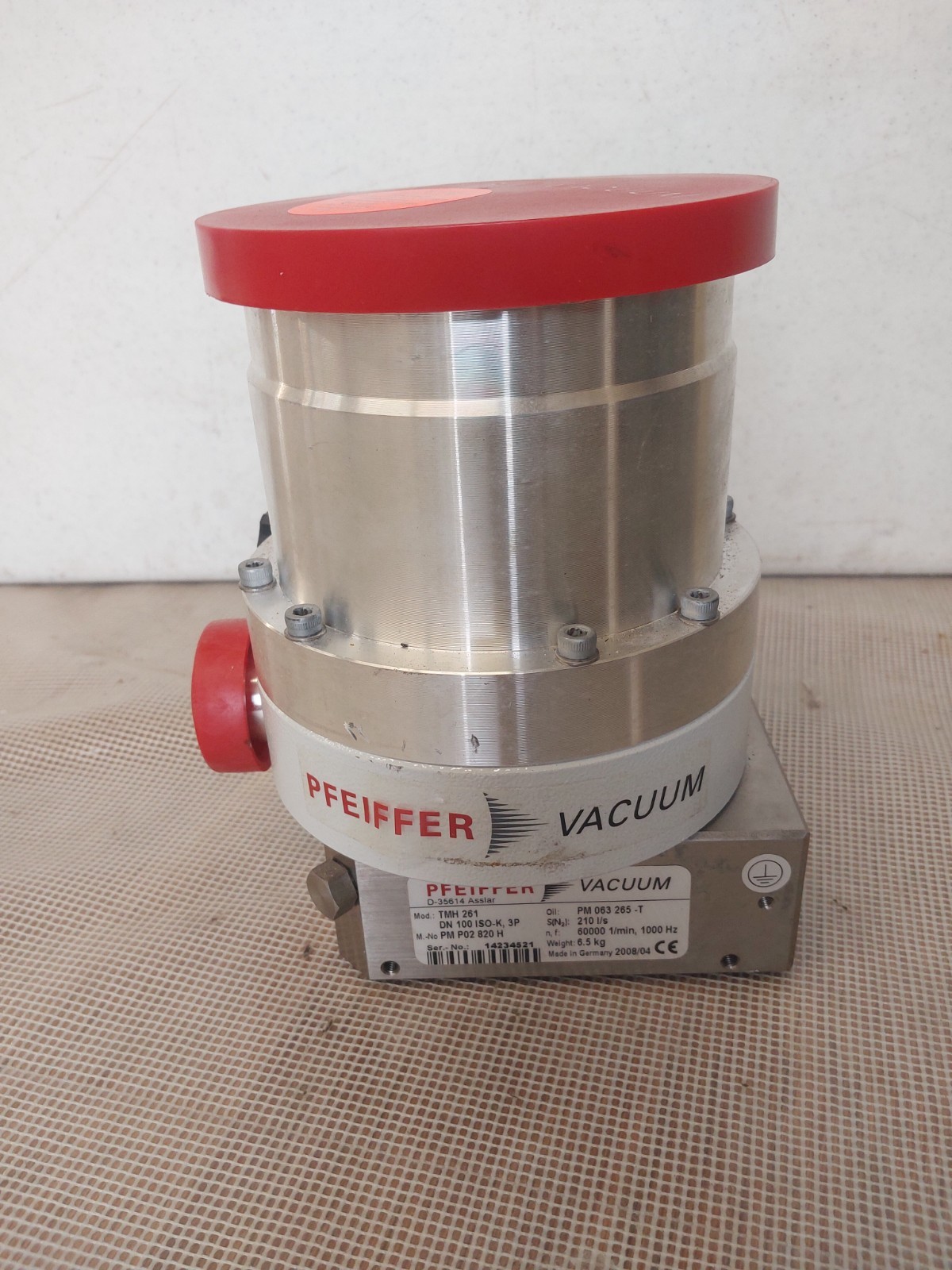 Pfeiffer Vacuum Turbo Pump TMH 261 DN 100 ISO-K, 3P GERMANY