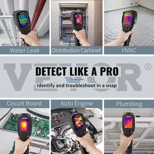VEVOR Thermal Imaging Camera 240×180 IR Resolution 43200 Pixel Infrared Camera