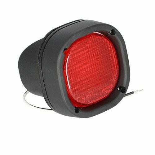 Tail Light – TYRI 25W Halogen Flush Mount Red Lens Skid Steer fits John Deere