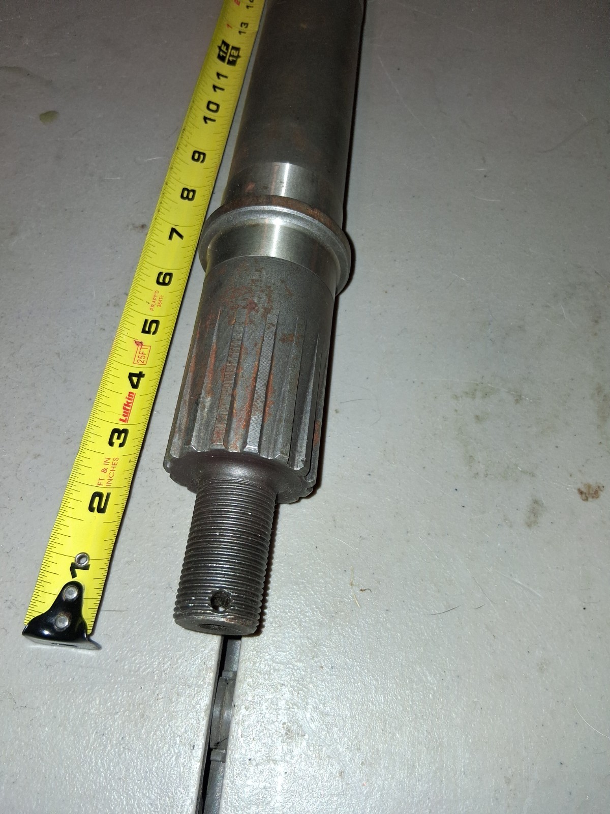 OEM Servis Rhino Output Shaft 00760892 for SE15-4A Mower gearboxes P/N 02-004