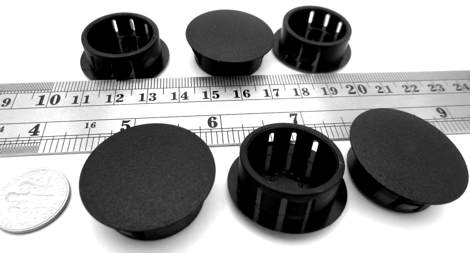 Hole Caps Plugs, Fits 1″ Round Hole, For 1/8″ Thick Material or Pole Pipe End