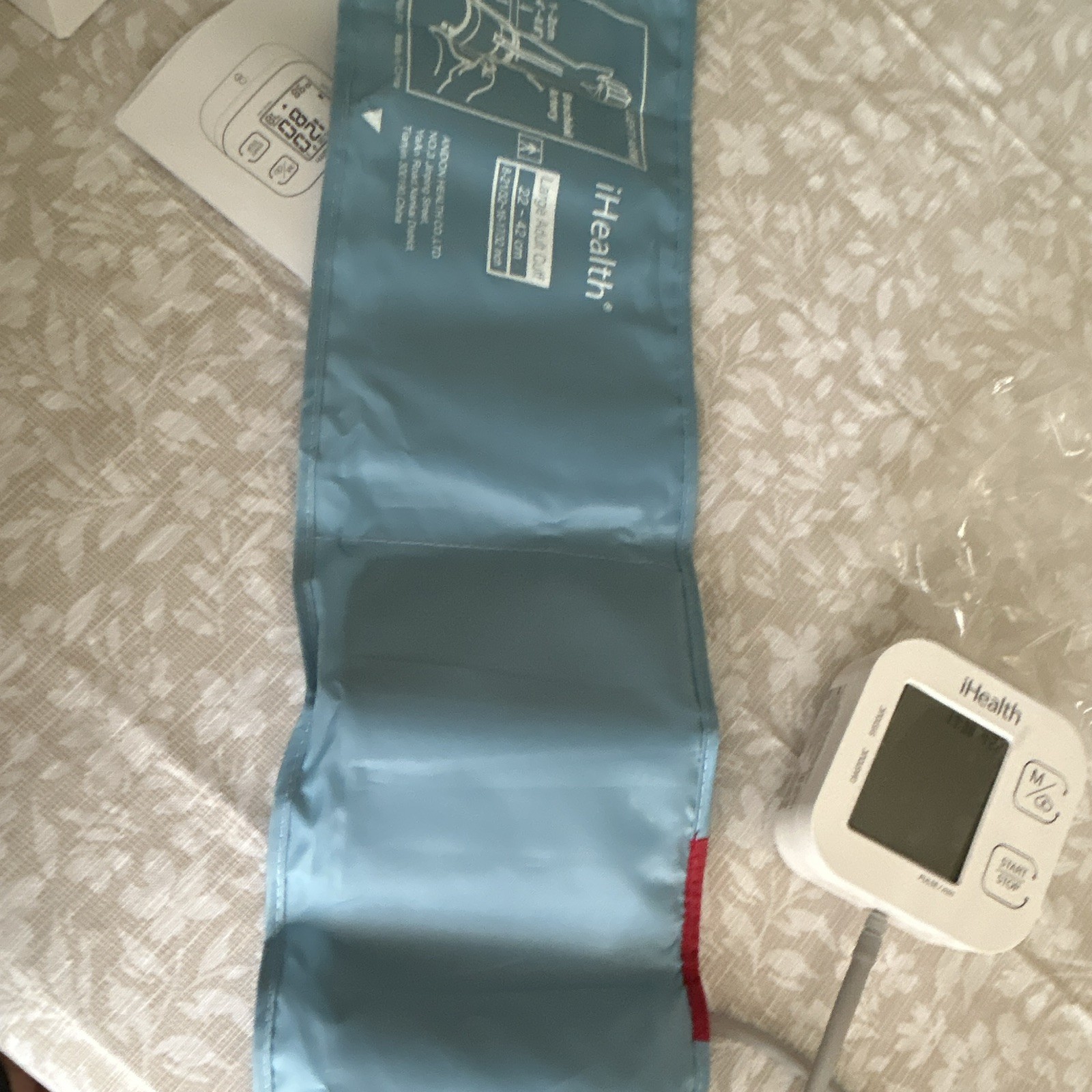 iHealth Track Arm-Type Digital BP Monitor Large Adult Cuff 22-42cm