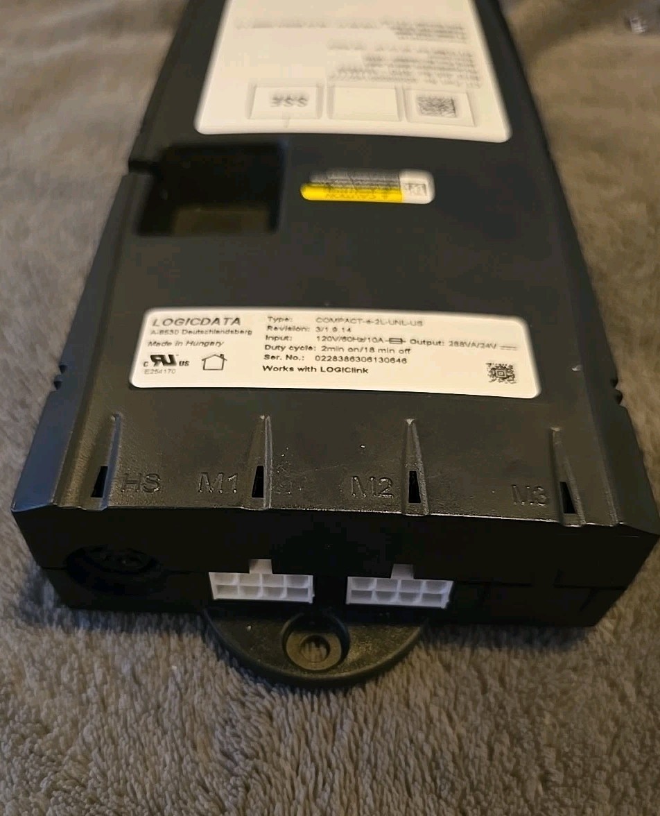 Logicdata COMPACT-e-2L-UNL-US Adjustable Desk Control Box 120V 60Hz