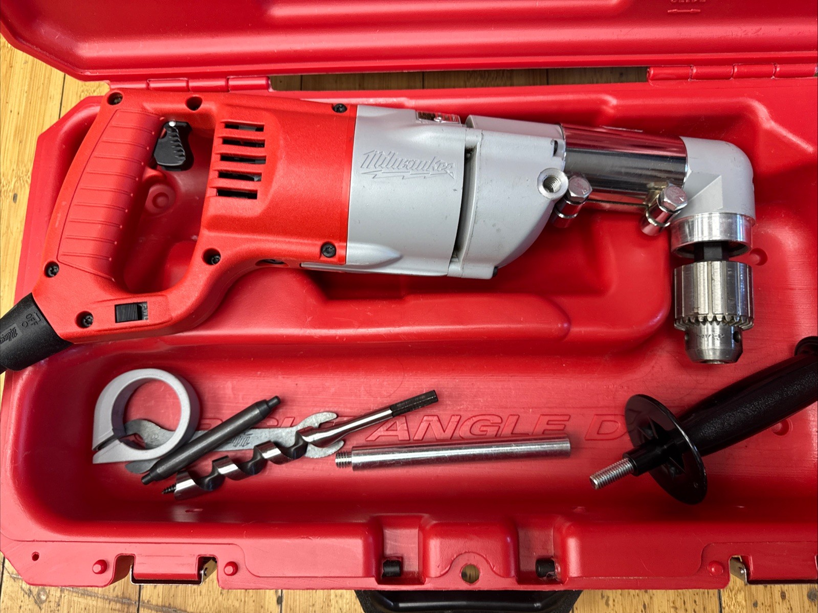 Milwaukee 1107-1 RIGHT ANGLE Drill Excellent Condition