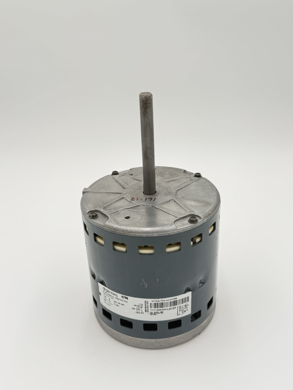 Genteq Endura FM19 5SME39HXL015A Blower Motor 1050 RPM 1/2HP 208-230V #B1-171