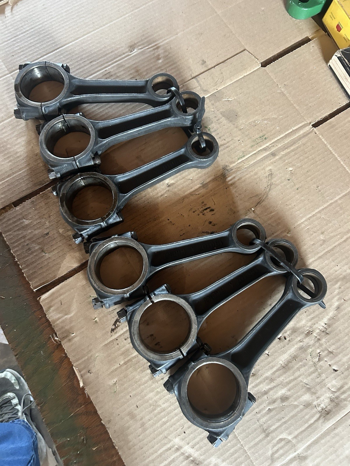 Oliver Tractor 6 Good Connecting Rods Gas And diesel
