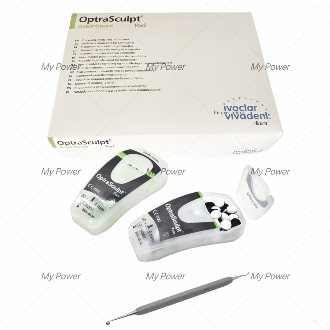 Dental Foam Pads Veneer Composite Resin Filling Spatula Handle Optrasculpt Kit