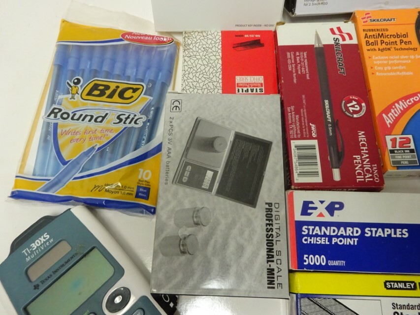Office supplies Mixed items wholesales Pen, Staples, Calculators, More 50 piece