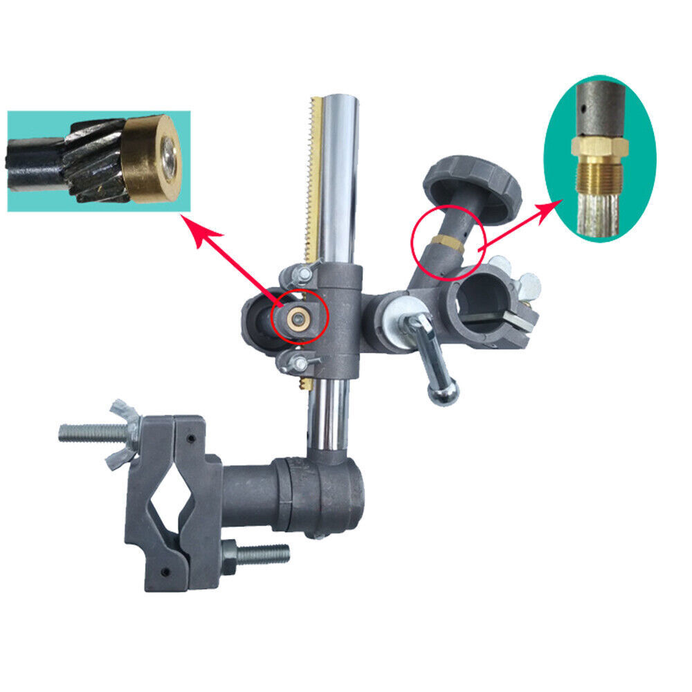 Welding Torch Stand Holder Support Clamp Welding Positioner Table 30mm/1.18 Inch