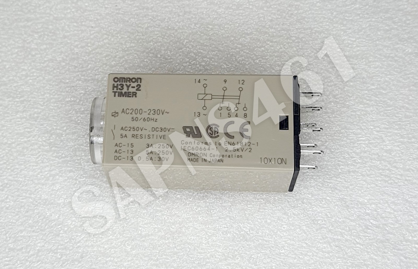 Omron H3Y-2 Timer *200/230VAC *New in open Box*2 Pc Lot*