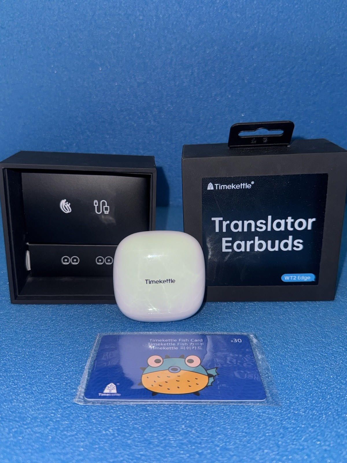 Timekettle WT2 Edge Offline Translation Real-Time Translator Earbuds
